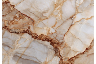 Фототапет Светъл мрамор кафяви жилки